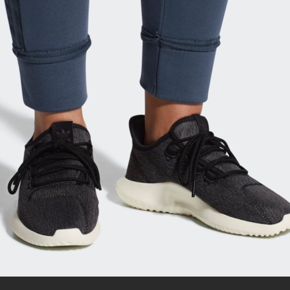 Adidas Originals Tubular Shadow Trainers In Black